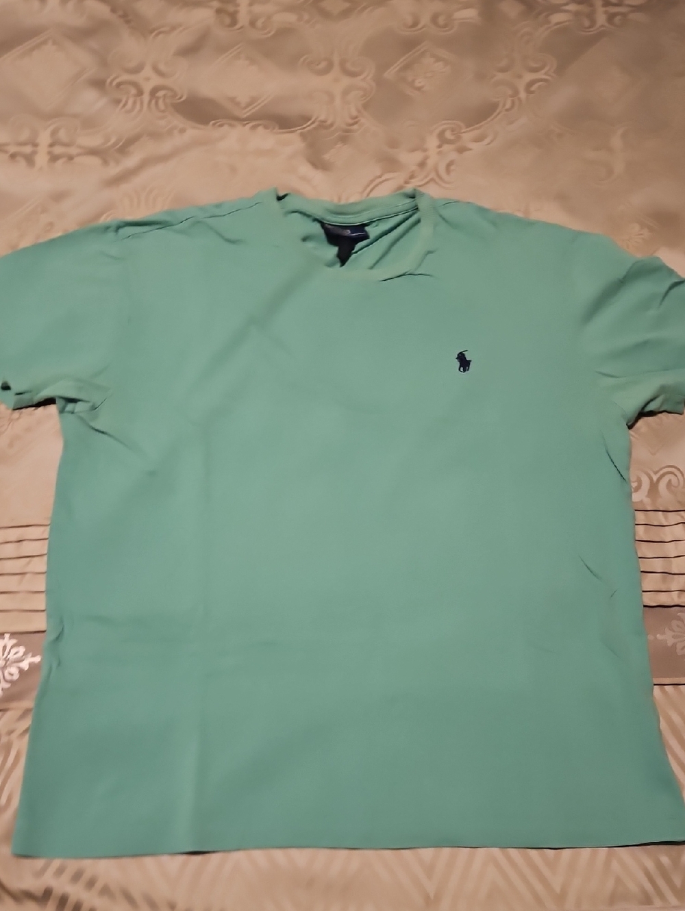 Polo by Ralph Lauren Men’s Mint Green Short Sleeve Crew Tee